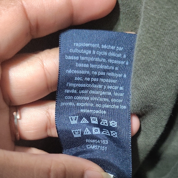 Tommy Hilfiger Olive Green Garment Size 3X - Picture 8 of 12